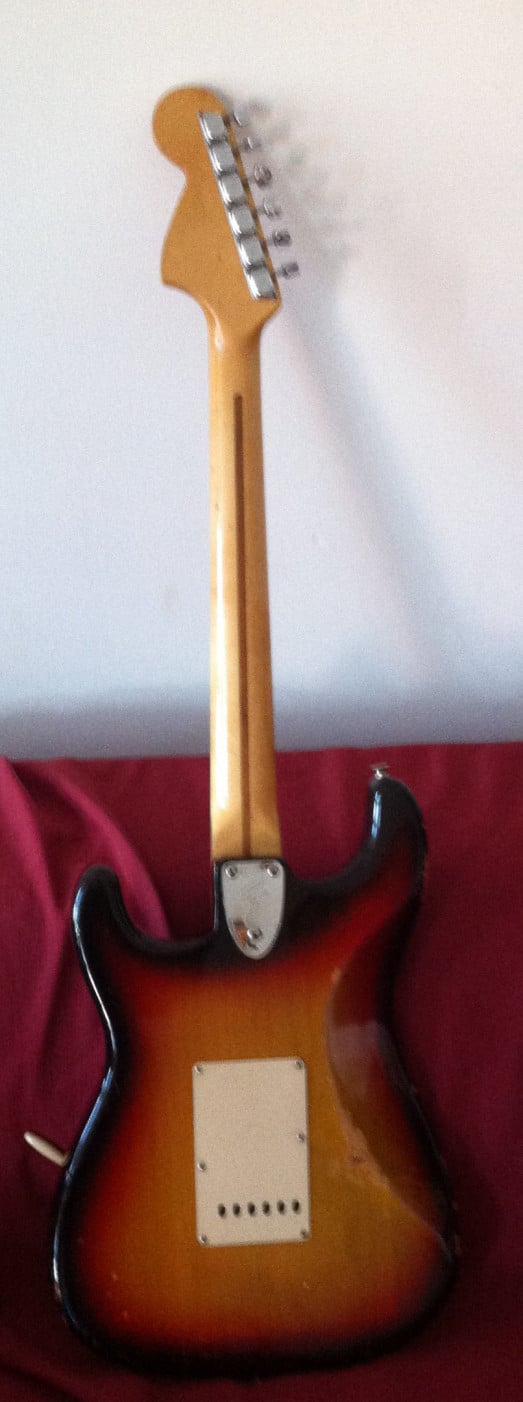 
1972 Stratocaster Back