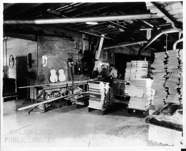 La Fabbrica Gibson nel 1936