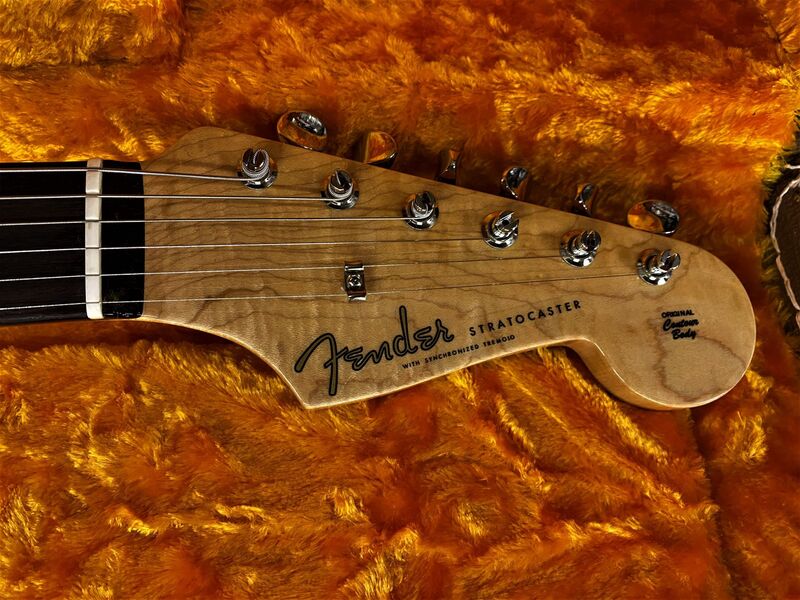 Limited Edition 59 Stratocaster NOS Headstock front