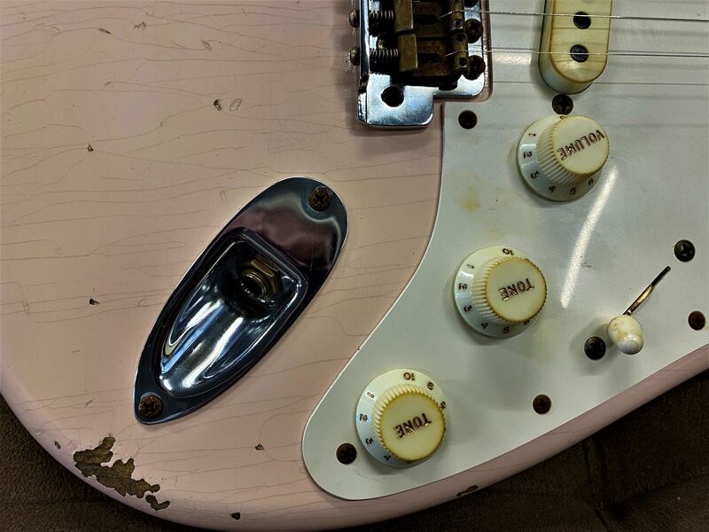 59 stratocaster Relic Knobs