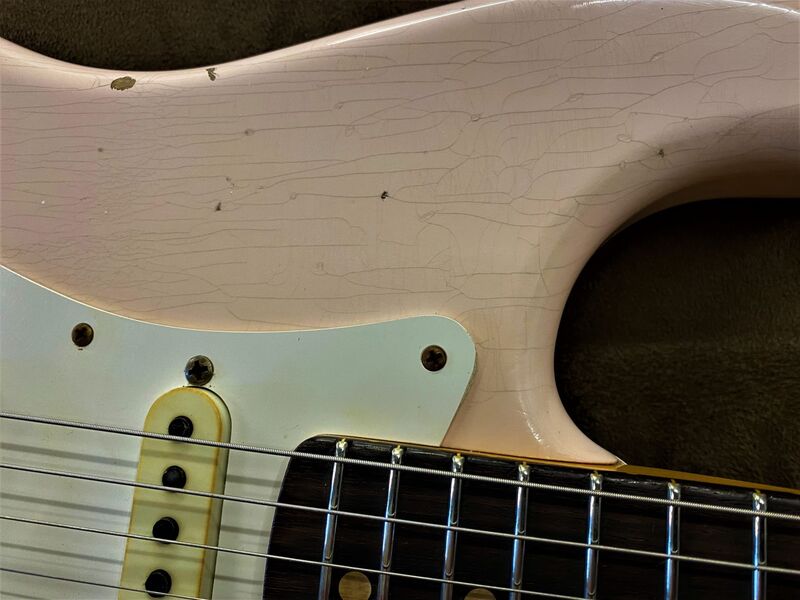 59 stratocaster Relic Detail
