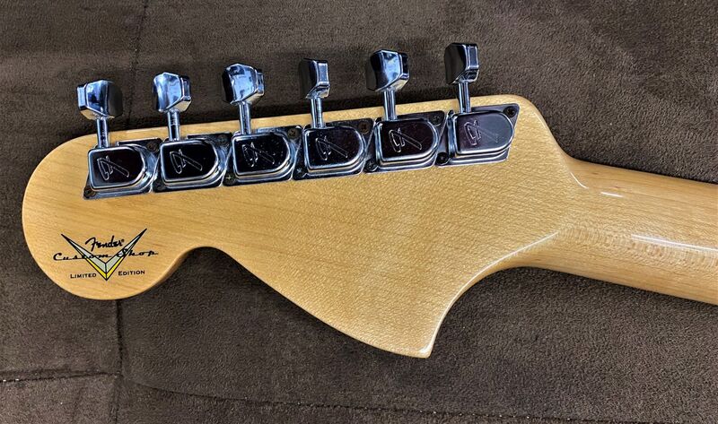 1968 Stratocaster Relic Headstock Back