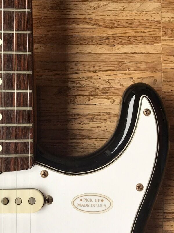 Squier '62 Vintage Stratocaster pickguard sticker