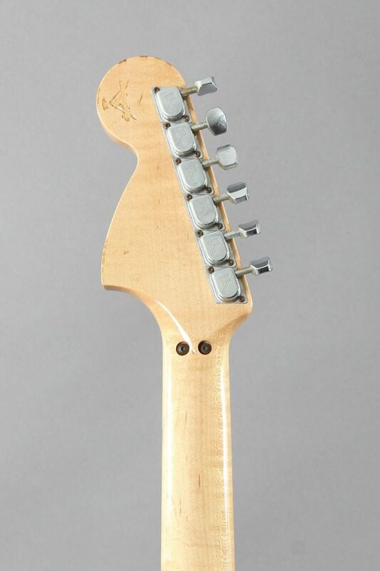 Relic Floyd Rose Stratocaster Headstock Back