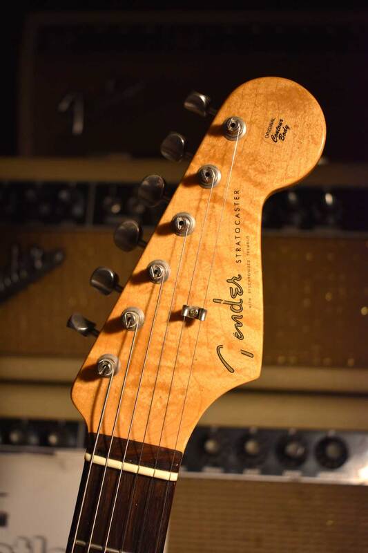 62 stratocaster Headstock front
