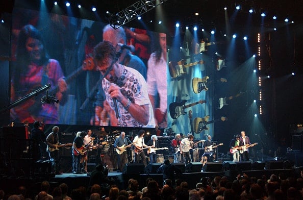 The concert for the 50th anniversary of Fender at Wembley Arena, 2005 Fender Frontline