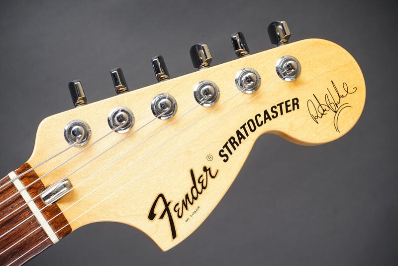 Blackmore Set Neck Stratocaster Headstock front