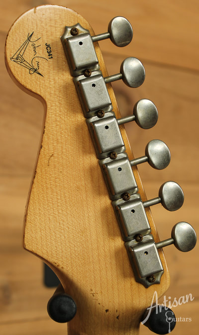 Builder Select 1962 Stratocaster Relic headstock back