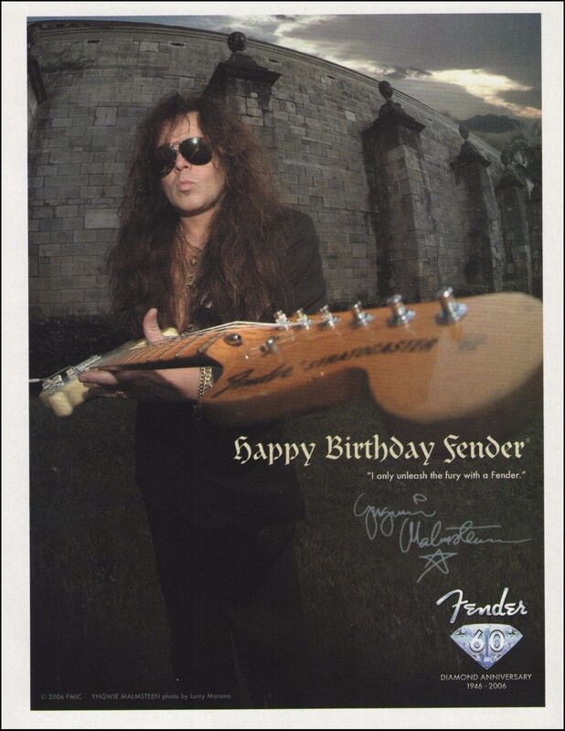 2006 - Yngwie Malmsteen, Fender 60th Anniversary