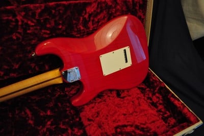 2012 Custom Deluxe Stratocaster body back