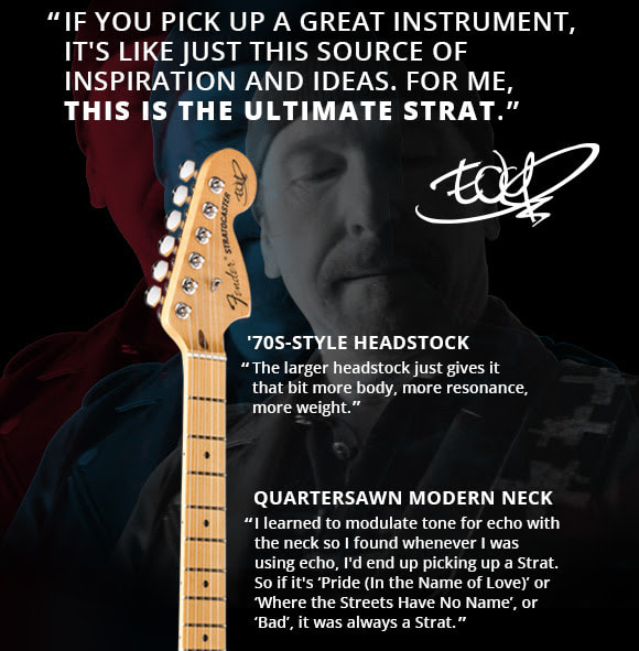 2016 - The Edge Stratocaster