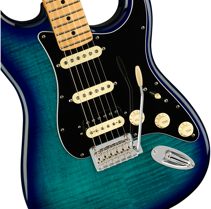 Player Stratocaster HSS Plus Top slanted body