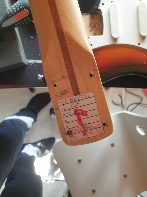 Deluxe American Standard Stratocaster Neck
