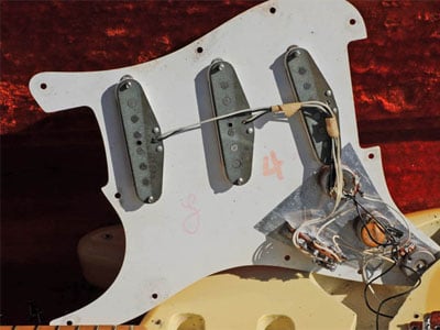 1972 Stratocaster Under the Hood