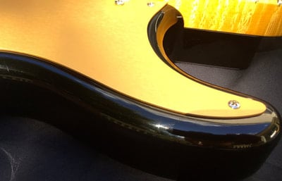 Custom Shop Classic Player Stratocaster Pickguard Detail