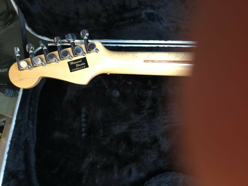 US Contemporary Stratocaster headstock back