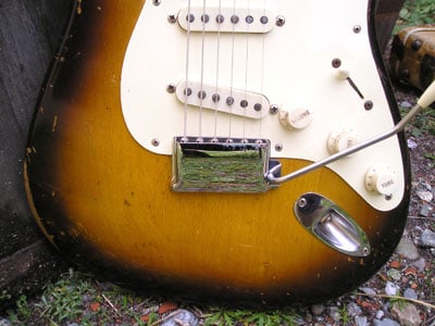 1957 Stratocaster Body Bottom