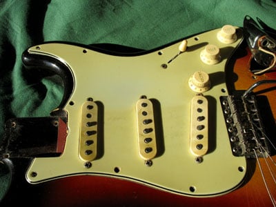 1963 Stratocaster Body front
