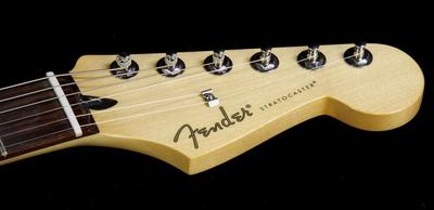 Blacktop Stratocaster HSH headstock side