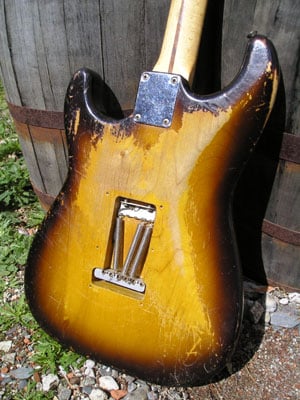1957 Stratocaster Body Back
