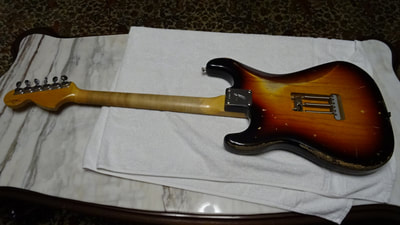 '68 Heavy Relic Stratocaster back