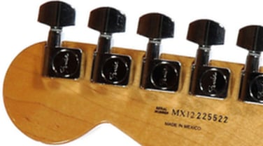 Numeri di serie delle Fender messicane