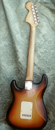 1965 Stratocaster Back
