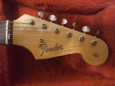 1998 NOS Stratocaster Headstock