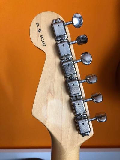 Eric Clapton Stratocaster  headstock back