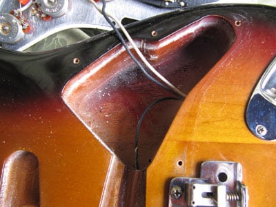 '62 Vintage Stratocaster Routing