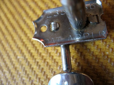 1955 Stratocaster Tuning Machines