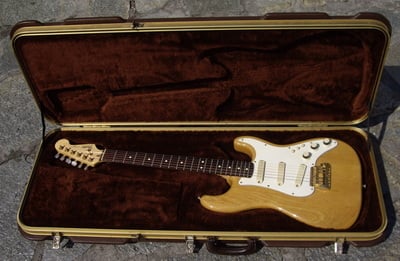 Gold Elite Stratocaster Case