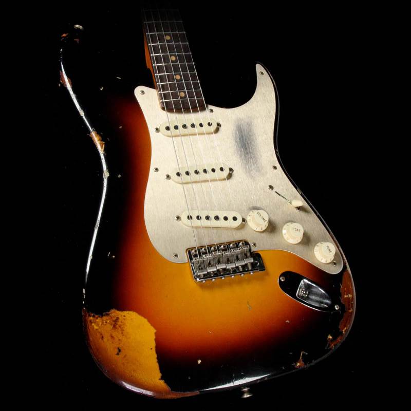 1959 LTD roasted stratocaster Body front