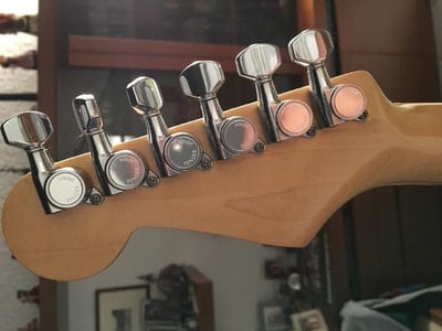 FS1 Standard Stratocaster MIJ headstock back