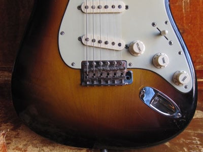 
1959 Stratocaster Body front Bottom
