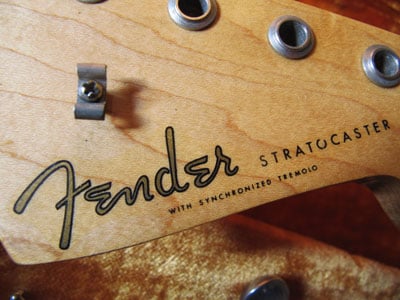 1959 Stratocaster Logo
