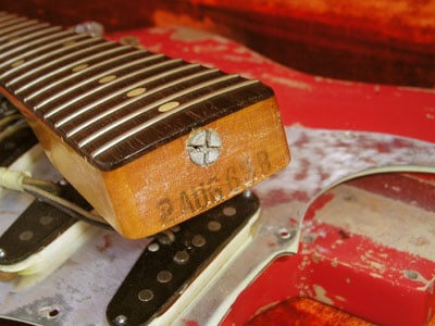 1963 Stratocaster Neck date