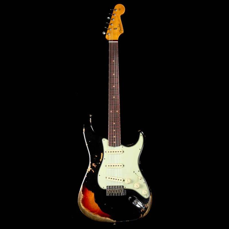 62 heavy relic stratocaster front