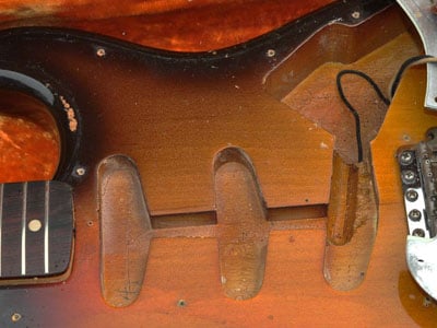 1959 Stratocaster Under the Hood