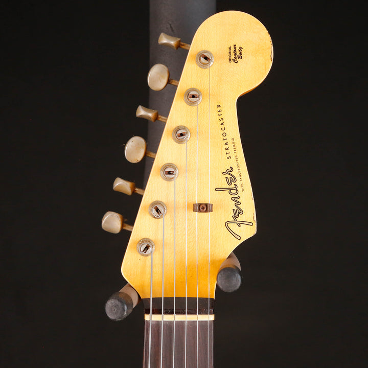 59 stratocaster Relic Headstock front