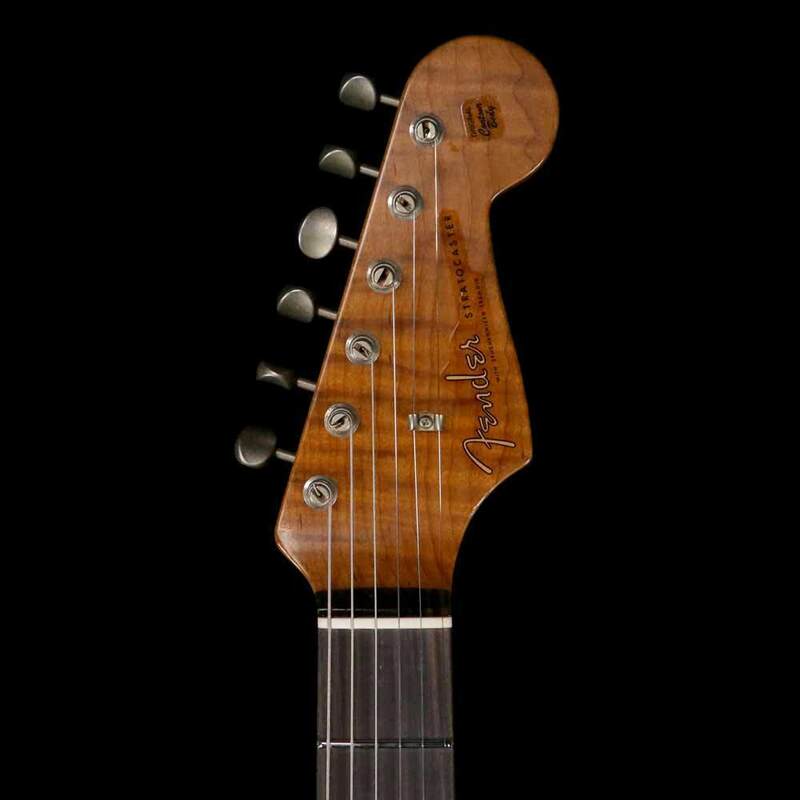 Limited Tomatillo Roasted Strat Relic headstock