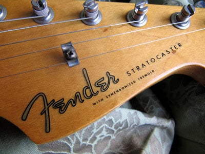 '62 Vintage Stratocaster Logo