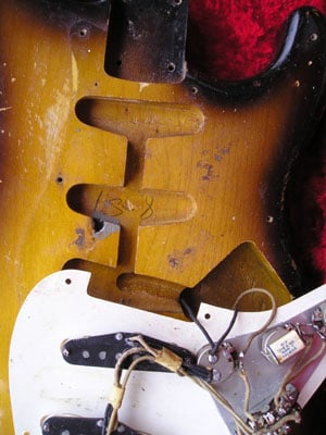 1957 Stratocaster Routing