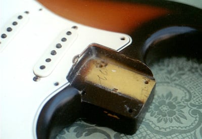 1965 Stratocaster Neck Pocket