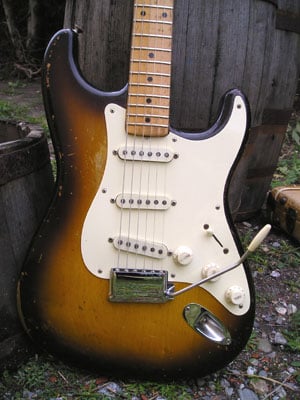 1957 Stratocaster Body Front