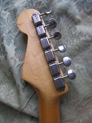 1959 Stratocaster Headstock Back