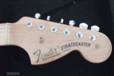 1969 Stratocaster Headstock front