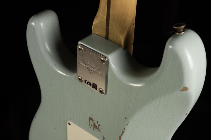 Time Machine '57 Stratocaster Relic neck plate