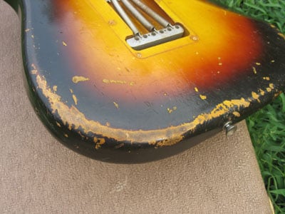 1960 Stratocaster Detail