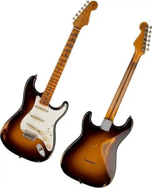 Limited Edition Troposphere Strat HT Heavy Relic front & back